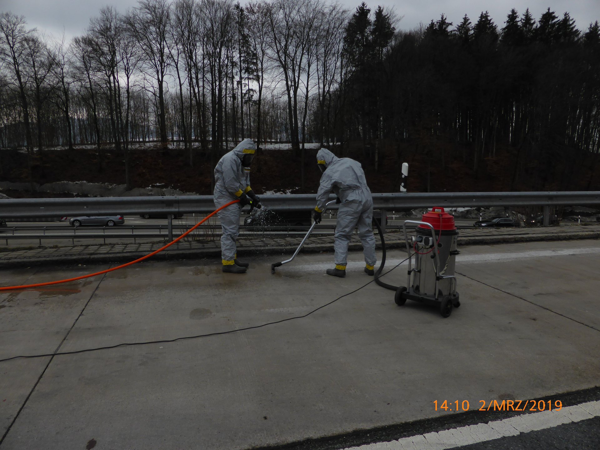 Gefahrstoffeinsatz Raststätte Hochfelln Nord