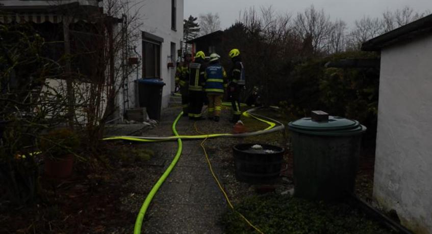 Brandeinsatz Mühlangerweg