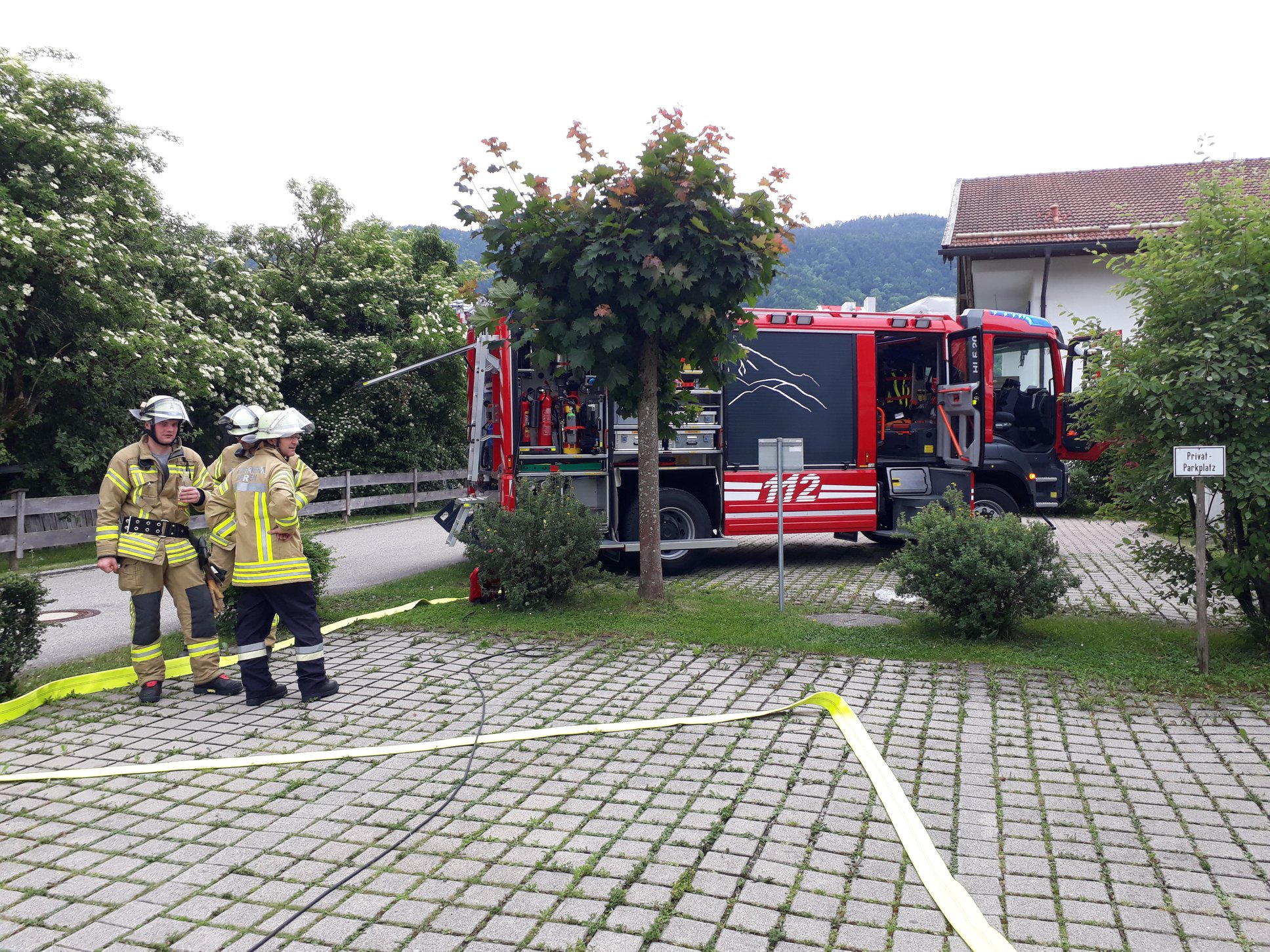 Einsatz wegen ausgelöstem Rauchmelder