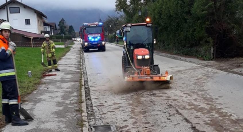 Einsatz Straßenreinigung