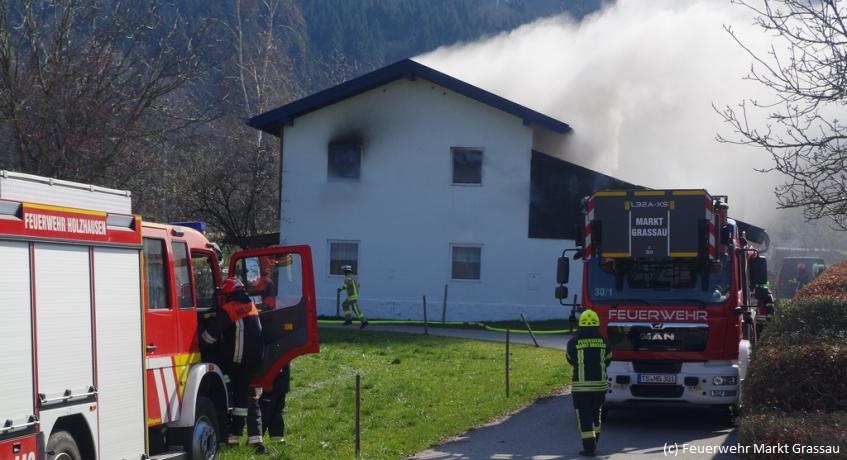 Wohnungsbrand in Bergen