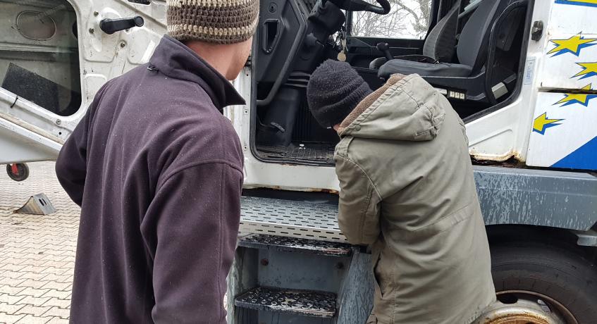 Übungs-LKW fertiggestellt